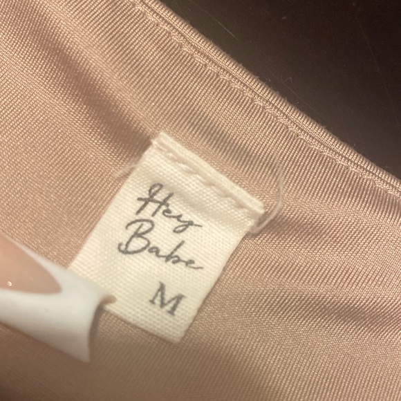 tan party dress - Picture 2 of 2